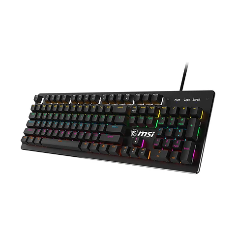 Teclado Gamer Mécanico MSI FORGE GK300, Blue Switch, RGB, US