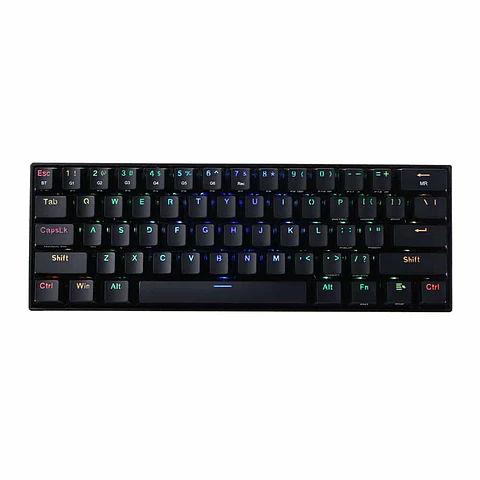 Teclado Mecánico Redragon Draconic K530RGB, Outemu Brown, BT