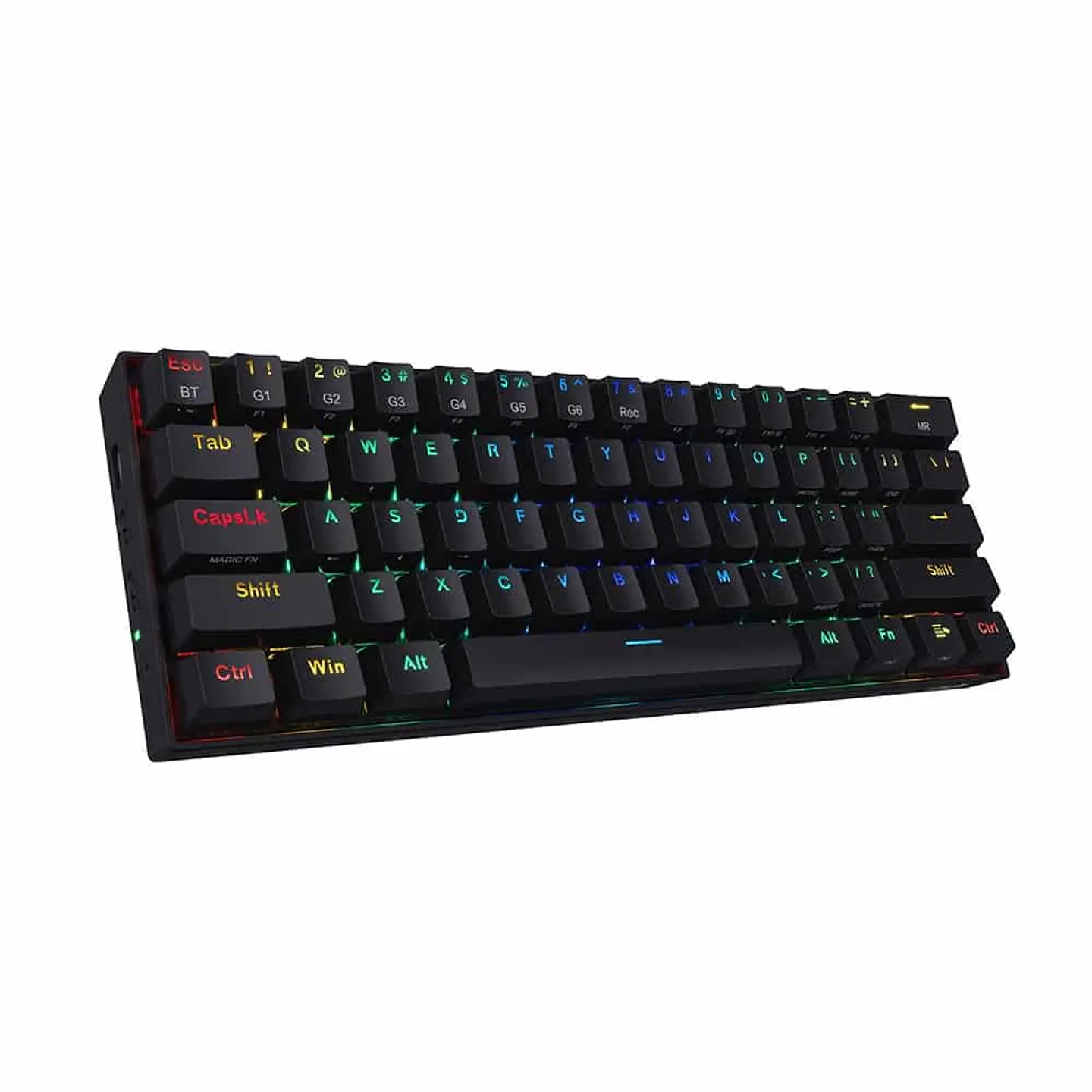 Teclado Mecánico Redragon Draconic K530RGB, Outemu Brown, BT 2