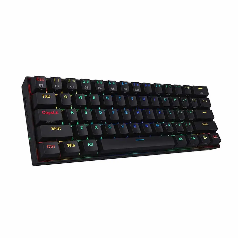 Teclado Mecánico Redragon Draconic K530RGB, Outemu Brown, BT 2