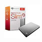 Disco duro externo Seagate Back Up Plus 2TB Silver - thumbnail 1