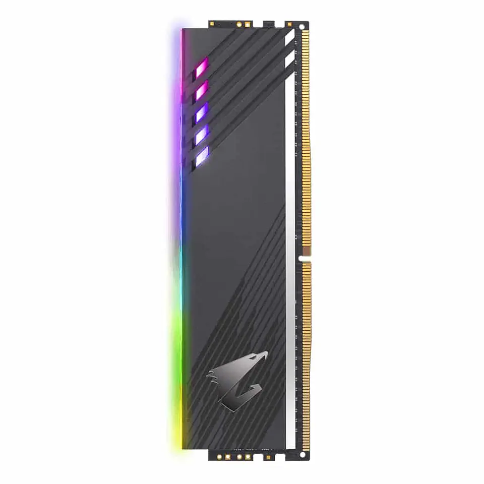Set Memoria Ram AORUS RGB Memory 16 GB (2x8GB) 3600Mhz DDR4 + 2 RGB Infused Demo Module - Para PC 3
