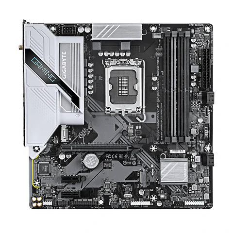 Placa Madre Gigabyte B760M GAMING PLUS WIFI, LGA1700 DDR4, mATX