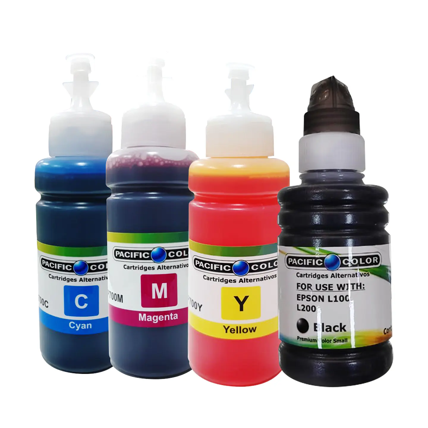Pack Tintas Para Impresoras Tinta Continua Generic Premium 1
