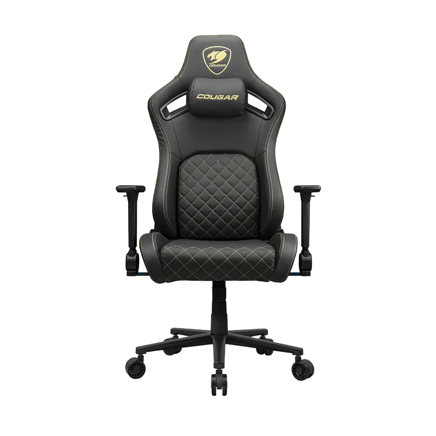 Silla Gamer Gougar Defensor Gold Brazos 4D 155°, Lumbar PushBack 1