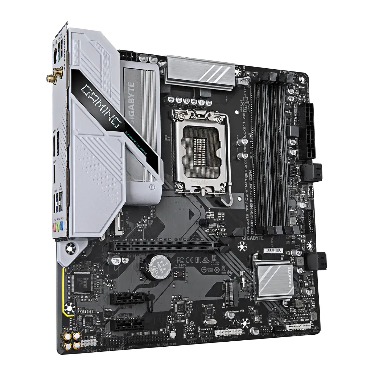 Placa Madre Gigabyte B760M GAMING PLUS WIFI, LGA1700 DDR4, mATX 3
