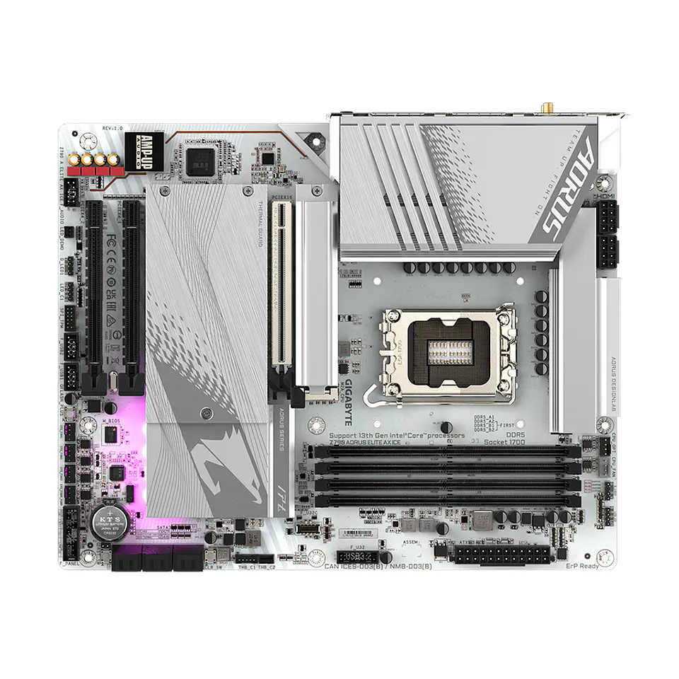 Placa Madre Aorus Z790 Elite AX ICE, LGA1700, DDR5 3