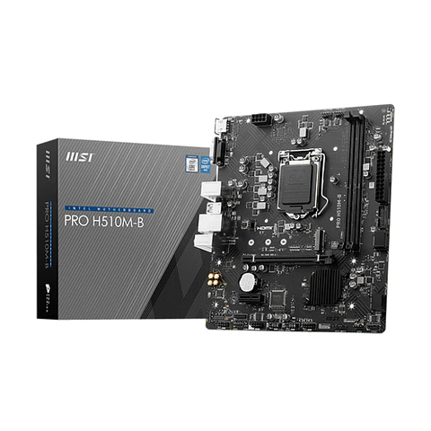 Placa Madre MSI PRO H510M-B, LGA1200, 2x DDR4, M.2, microATX