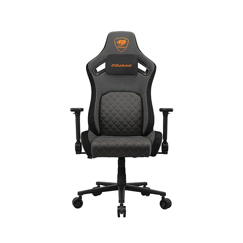 Silla Gamer Gougar Defensor Gray F, Brazos 4D 155°, Lumbar PushBack