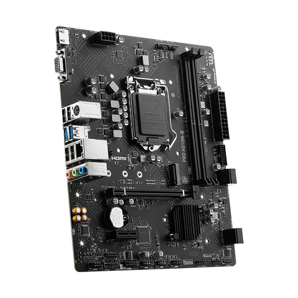 Placa Madre MSI PRO H510M-B, LGA1200, 2x DDR4, M.2, microATX 3