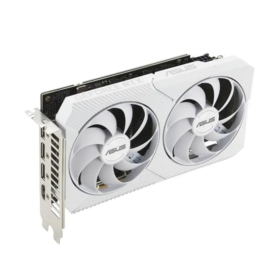 Tarjeta de Video ASUS Dual RTX3060 OC, 12GB, 192bit - Blanco 4