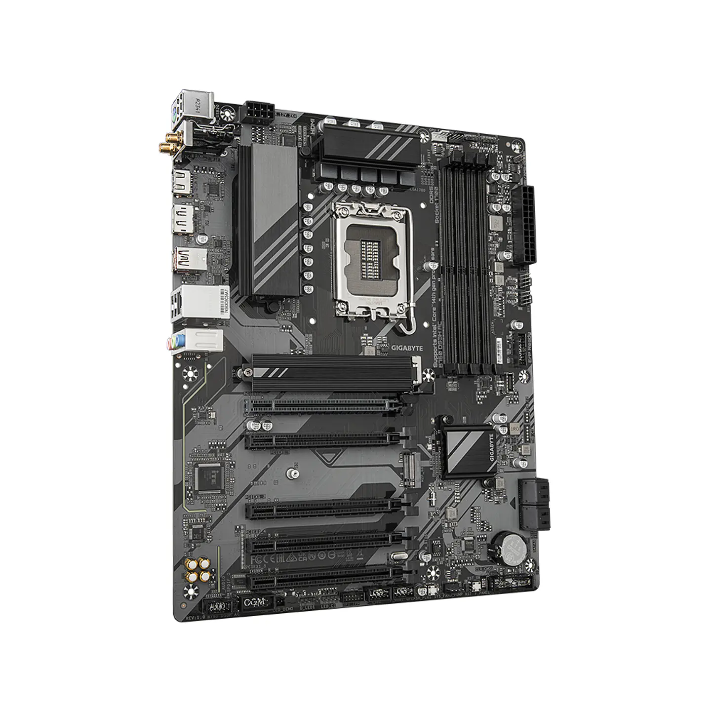 Placa Madre Gigabyte B760 DS3H AC, Intel LGA1700 4xDDR5, ATX 3