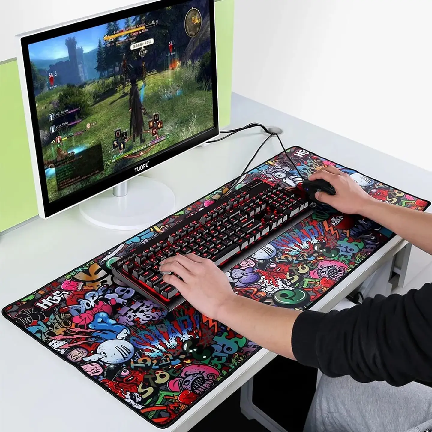 Mouse Pad Diseño Graffiti - XXL (90x40x2), DBMP011 6
