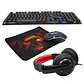 Kit 4 en 1 Monster Games Insertion K4125: Teclado + Audífonos + Mouse + Mousepad - thumbnail 3