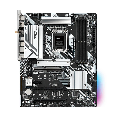 Placa Madre ASRock B760 Pro RS WiFi DDR5 Intel LGA 1700 ATX