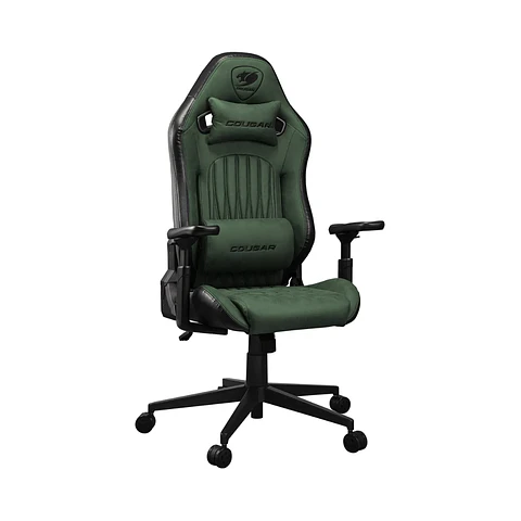 Silla Gamer Cougar Explore ARMY GREEN F Reclinable 155° 120 kg