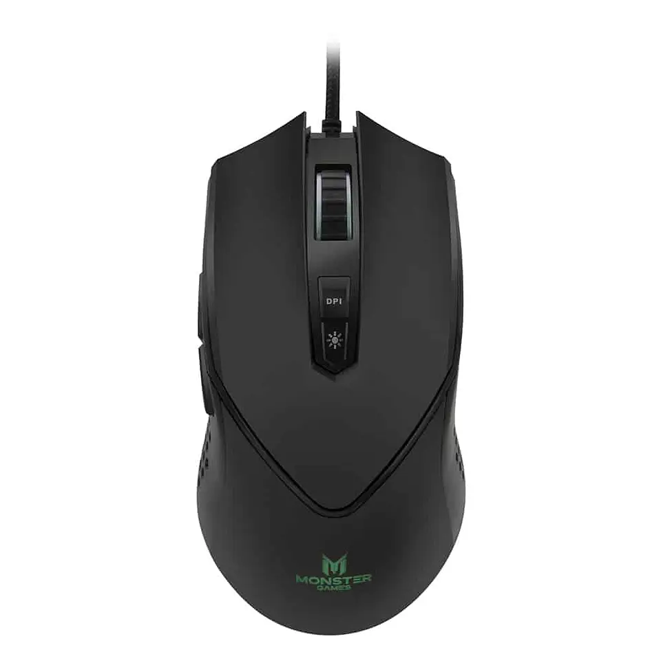 Mouse Monster Games Thunderstorm M5061 - 6400 DPI, 7 botones - RGB 1