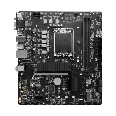 Placa Madre MSI PRO B760M-G DDR4 LGA 1700 M.2 MicroATX
