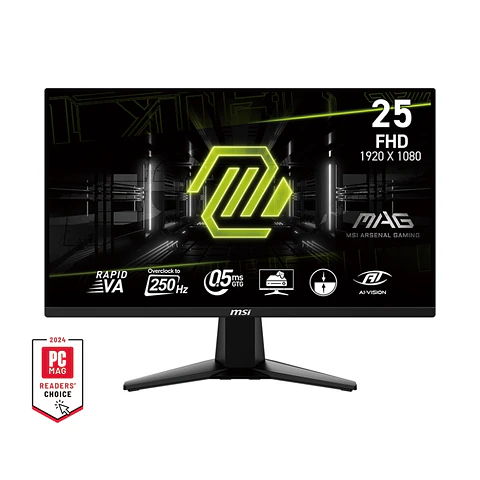 Monitor MSI MAG 25" 255XFV, Full HD, 250 Hz, HDR, VA, HDMI 2.0