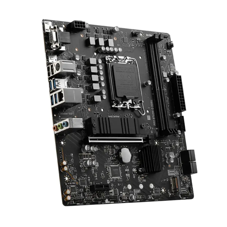 Placa Madre MSI PRO B760M-G DDR4 LGA 1700 M.2 MicroATX 3