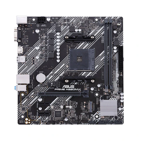 Placa Madre ASUS PRIME A520M-K (AM4, 2133/4600MHz, M.2, MicroATX)