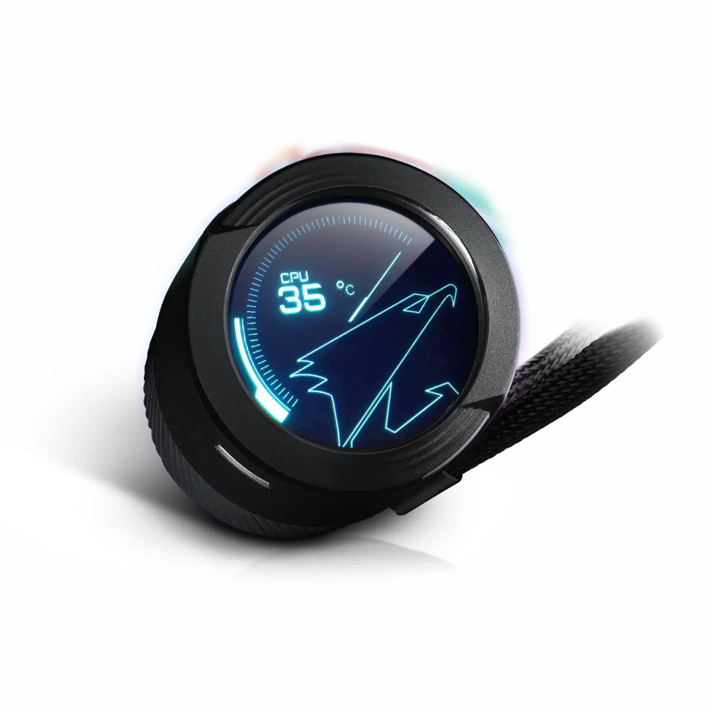 Refrigeración Líquida Aorus WaterForce X 360, LCD Circular, RGB Fusion 2.0, Vent 3