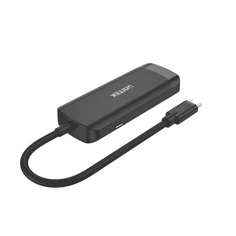 Hub USB-C Unitek 4 en 1 (3x USB 3.2 - 1x Puerto Gigabit Enthernet)
