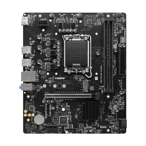 Placa Madre MSI PRO H610M-S DDR4 LGA 1700, 2x DDR4, MicroATX