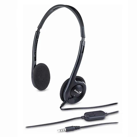 Audífono Genius HS-M200C para video llamadas con micrófono