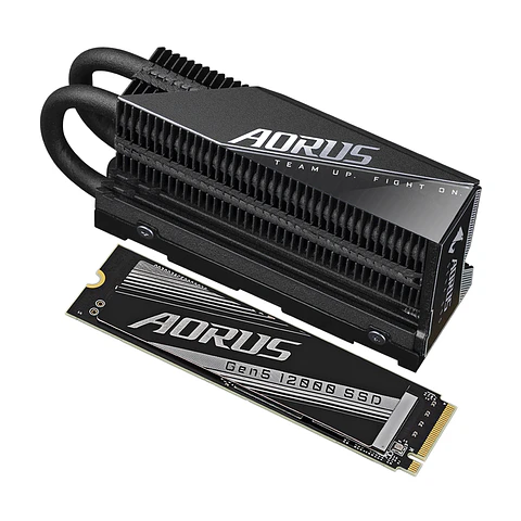 Unidad SSD Aorus Gen55 12000 2TB, PCIe 5.0 x4, up 11700MB/s