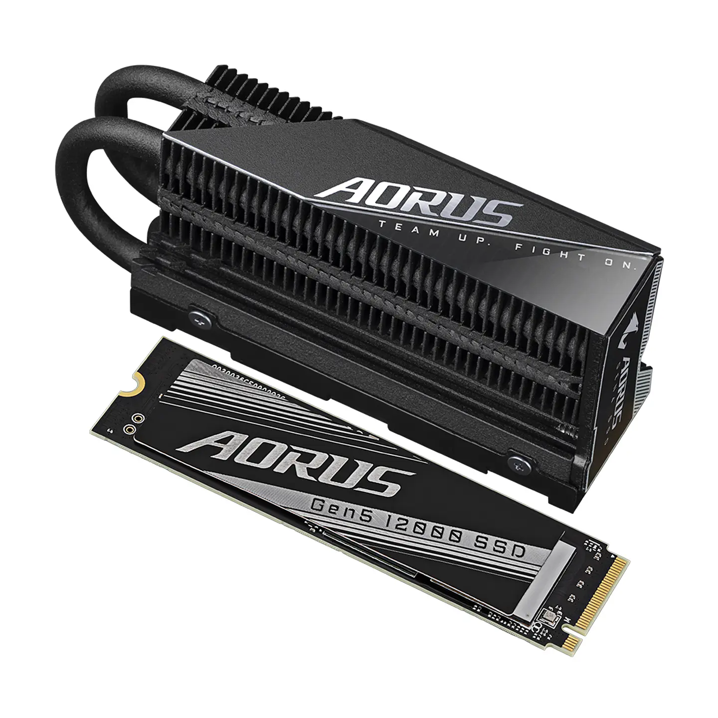 Unidad SSD Aorus Gen55 12000 2TB, PCIe 5.0 x4, up 11700MB/s 2