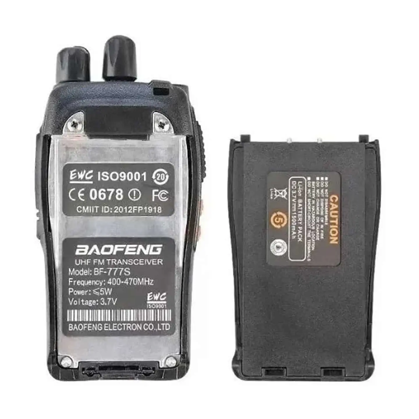 Radio Walkie Talkie - Baofeng BF-777S 7