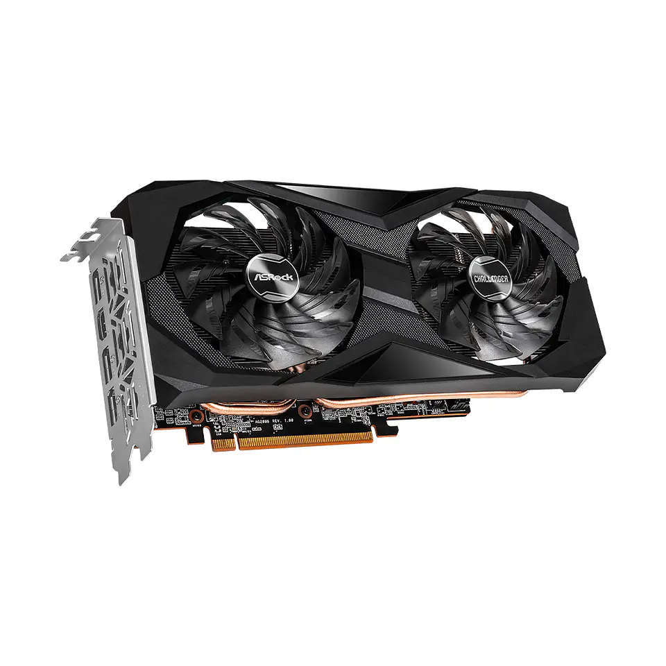 Tarjeta de Video ASRock Radeon Challenger RX 7600 8GB OC 3