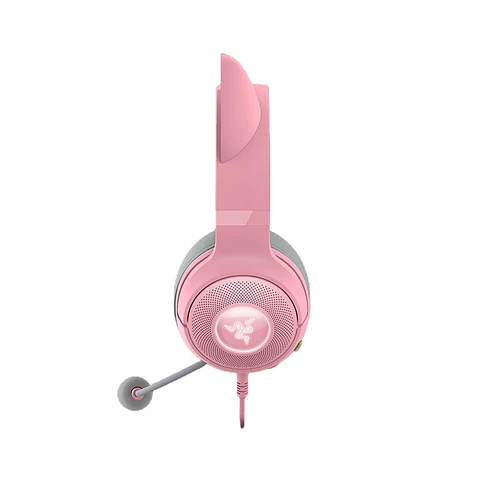Audífonos Razer Kraken Kitty V2, USB, Chroma RGB, Quartz