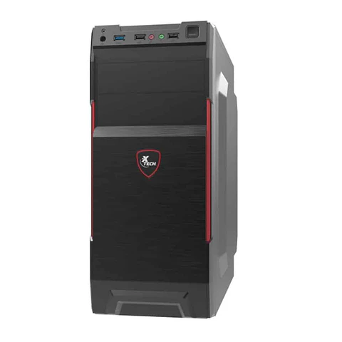 Gabinete Xtech XTQ-214 Mind tower ATX 600 Watt con fuente de poder
