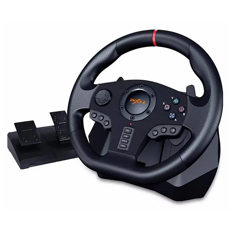 Volante para Juegos Racing Universal PXN V900 con Pedales, compatible con PC/PS/