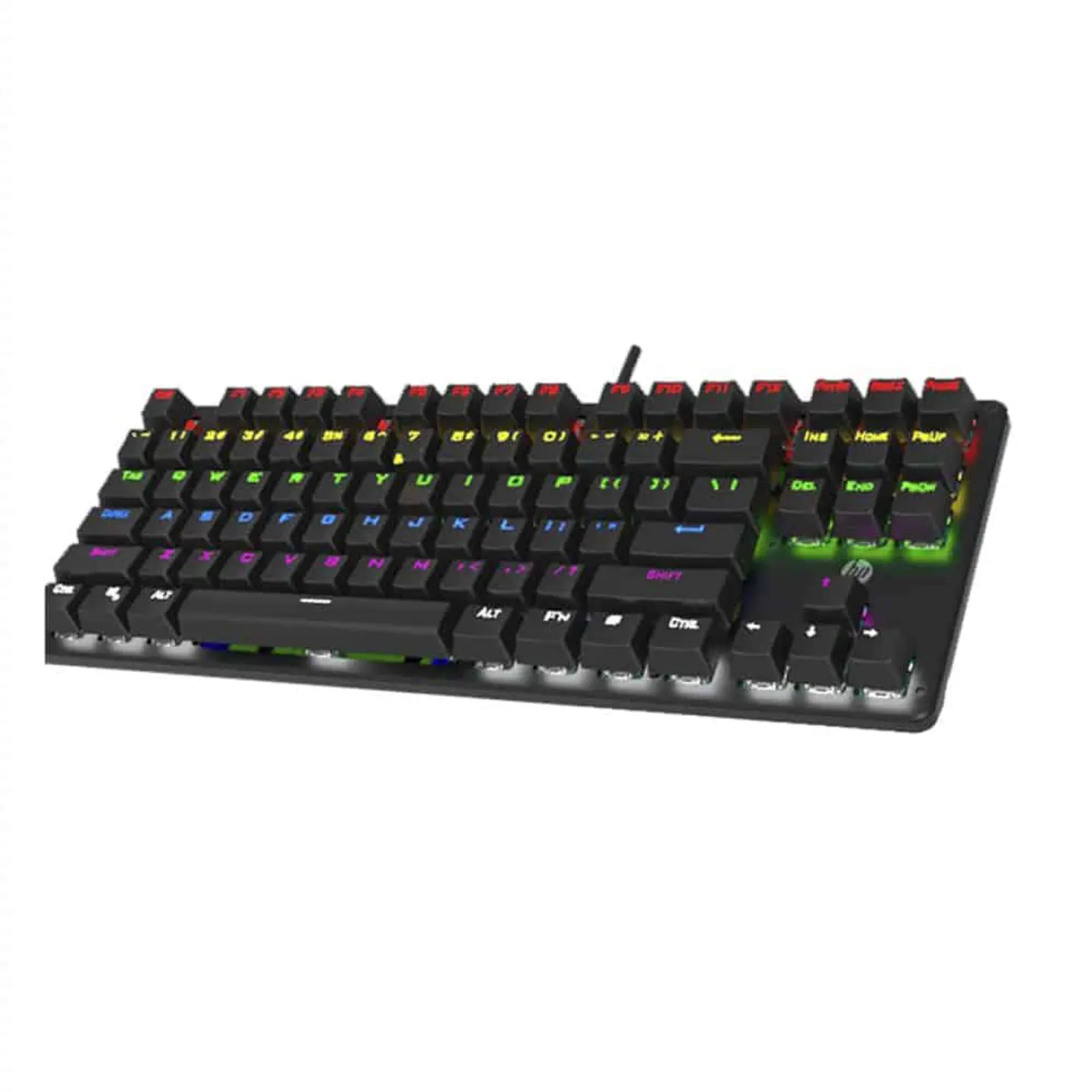 Teclado gamer mecánico HP, RGB, GK200 2