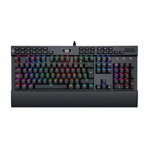 Teclado mecánico gamer Redragon Yama Black K550-SP