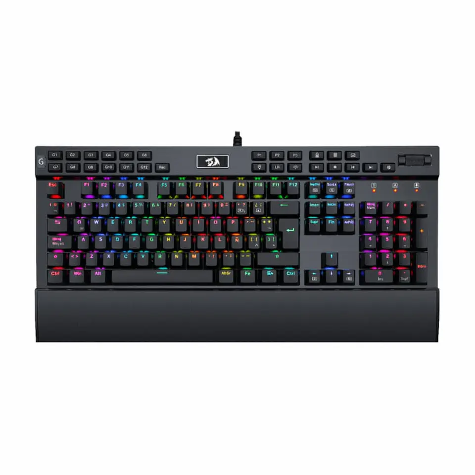 Teclado mecánico gamer Redragon Yama Black K550-SP 1
