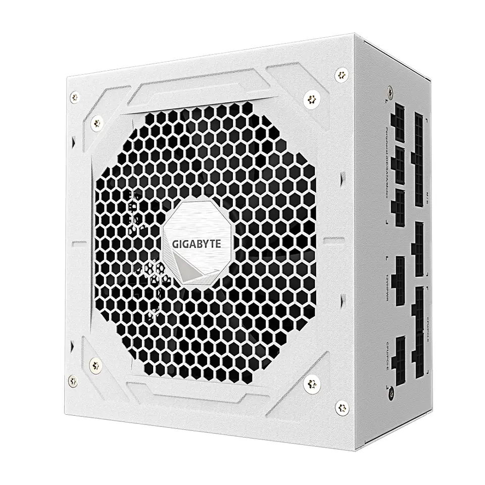 Fuente de Poder Gigabyte UD850GM PG5W 850W Modular, 80+ Gold - Blanca 5