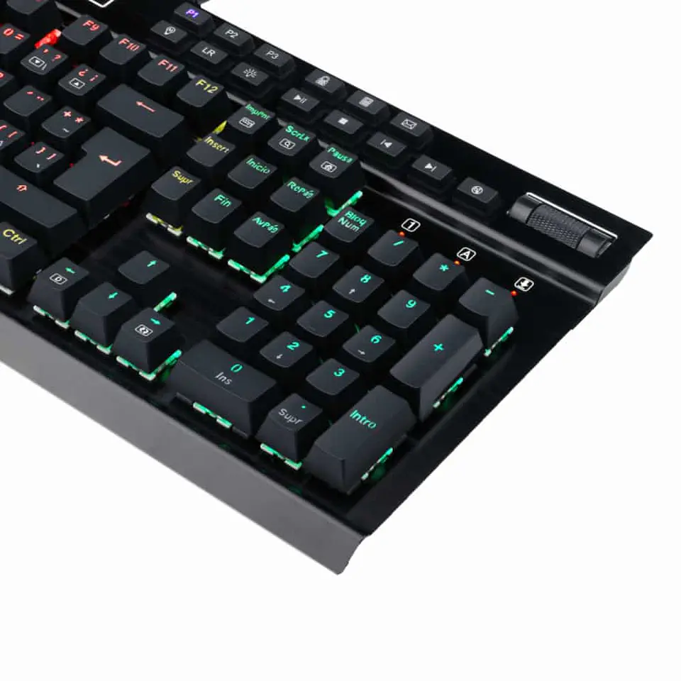 Teclado mecánico gamer Redragon Yama Black K550-SP 3