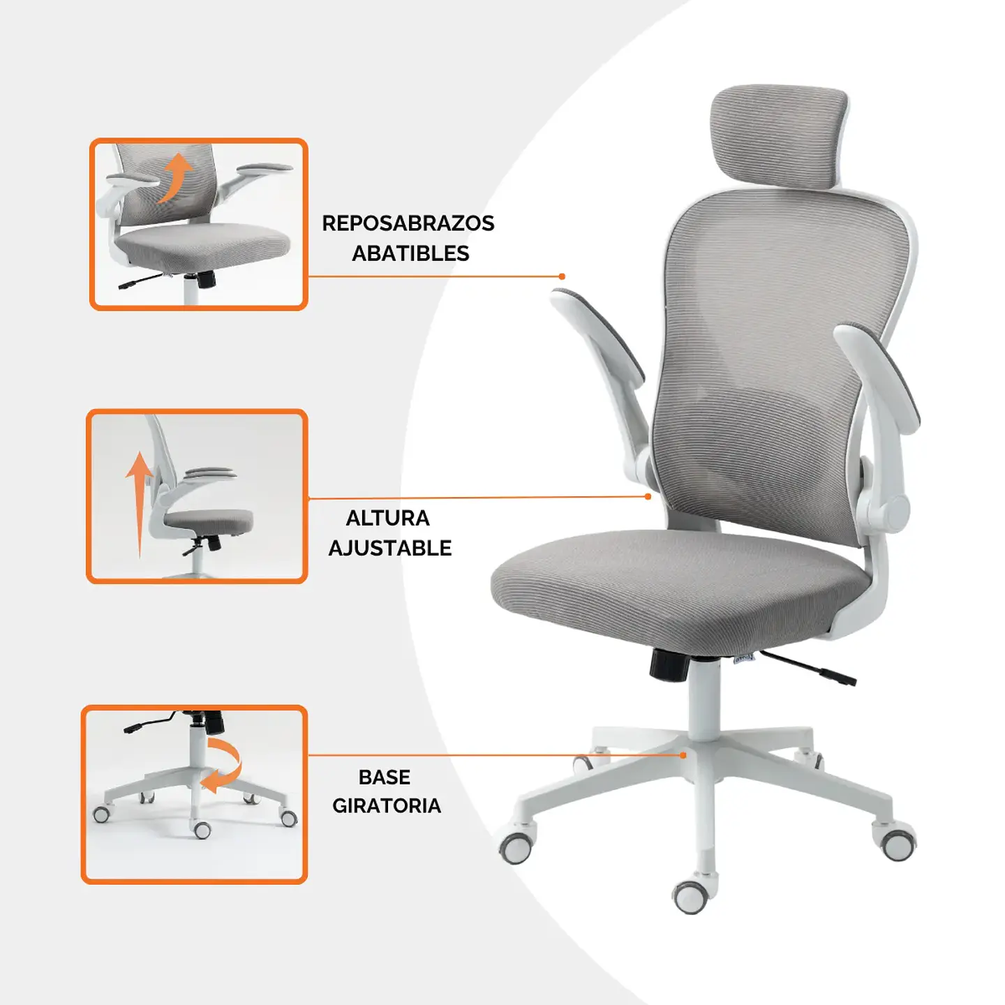 Silla Escritorio Vanto Balance Ergonómica Lumbar Ajustables Bl 5