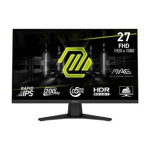 Monitor Gamer MSI MAG 274F, 27” Full HD IPS 200Hz 0.5ms