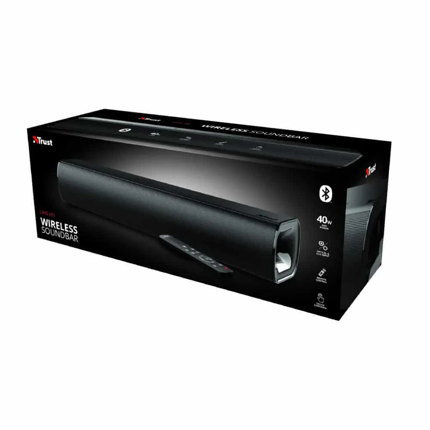 Parlante Barra de sonido Trust Lino HD con Bluetooth 6