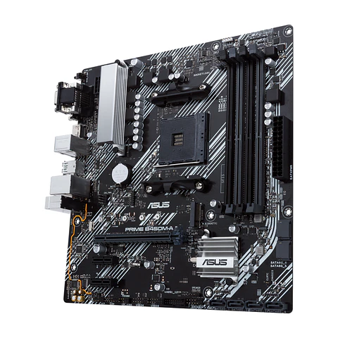 Placa Madre ASUS Prime B450M-A II AM4 AMD B450 SATA 6Gb/s Micro ATX