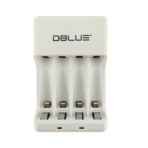 Cargador de 4 pilas AA y AAA Dual Volt (DBCP105)