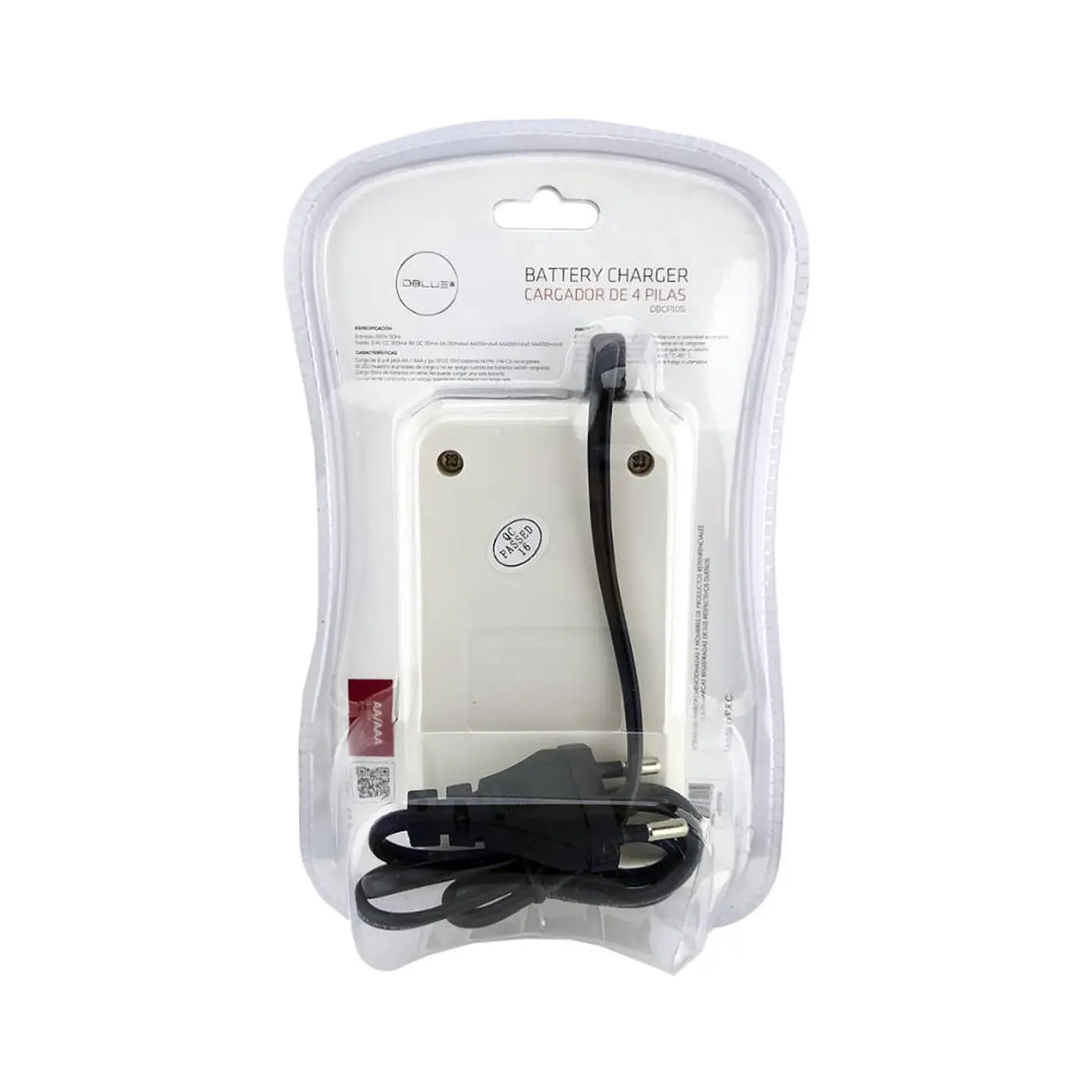 Cargador de 4 pilas AA y AAA Dual Volt (DBCP105) 5
