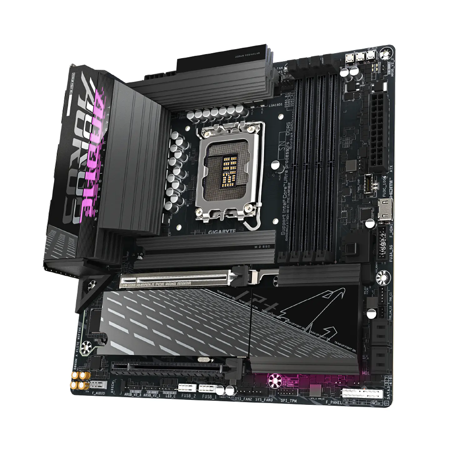 Placa Madre Aorus B860M Elite WIFI6E, Intel LGA1851 DDR5, mATX 4
