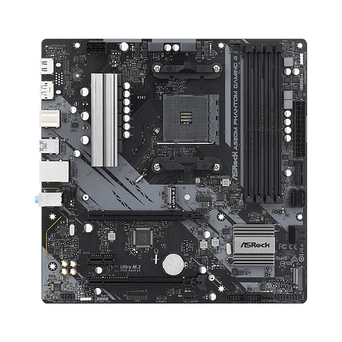 Placa Madre ASRock A520M Phantom Gaming 4, AM4, DDR4 - mATX