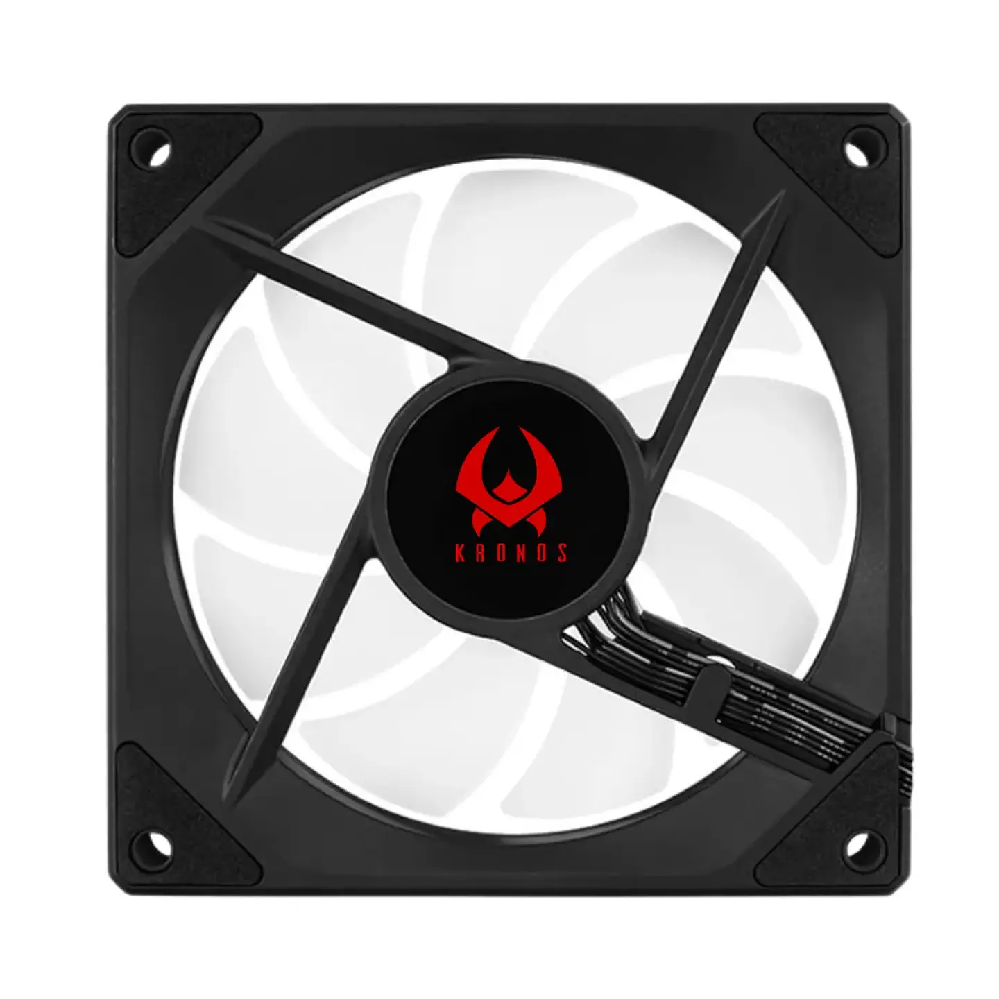 Ventilador Gabinete PC Kronos Eurus, ARGB, 120mm, PWM, Black 4